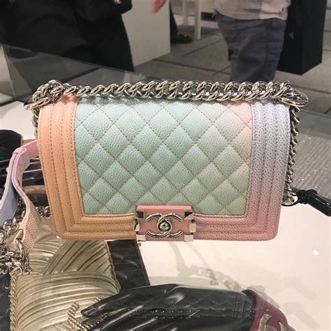 rainbow chanel bag|chanel small boy bag.